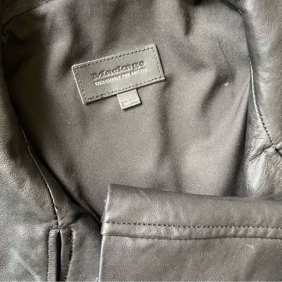 MACKAGE GENUINE LEATHER JACKET - Picture 3 of 5